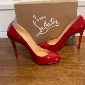 Christian Louboutin Fifille Follies Red Pumps